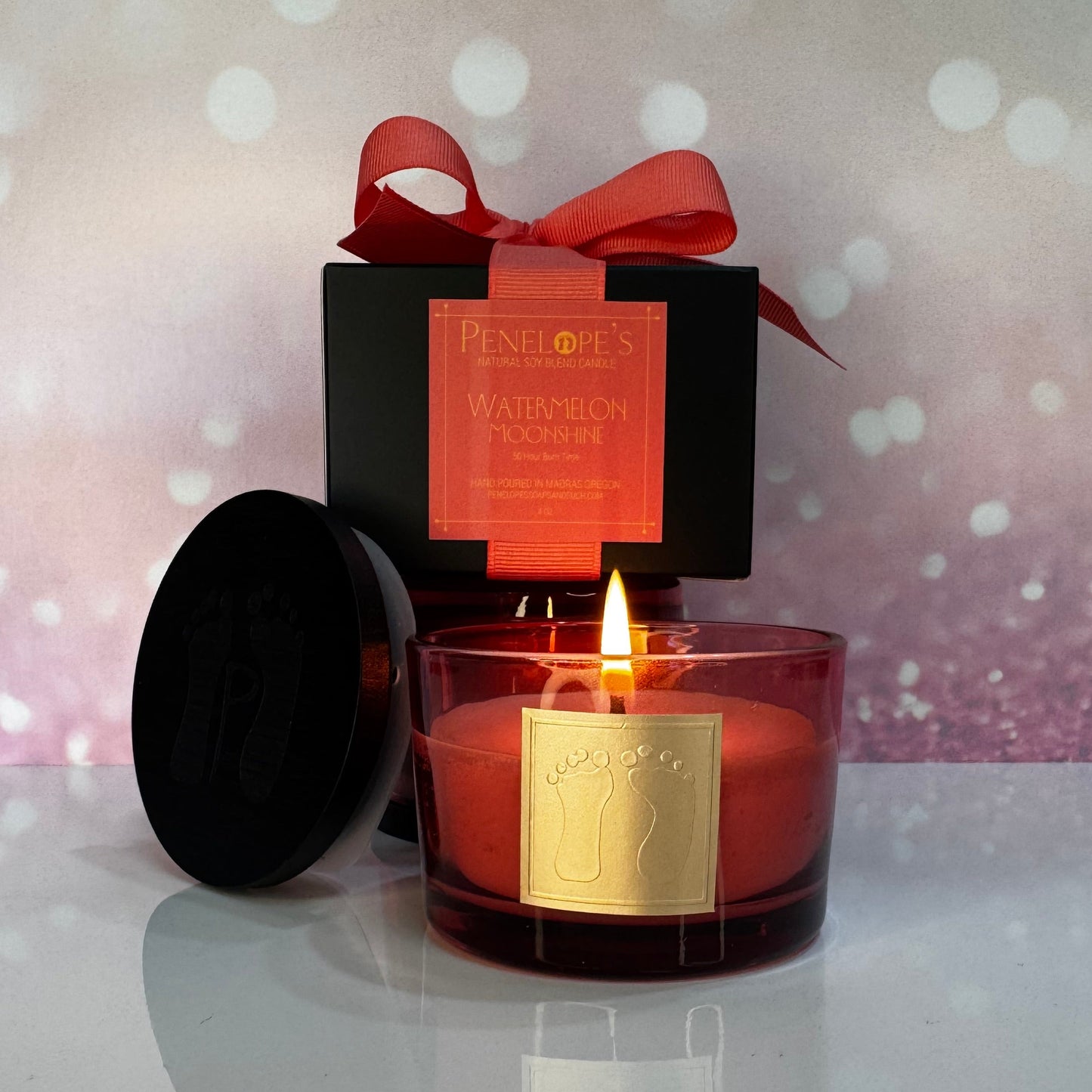 Watermelon Moonshine 4oz - Luxury Candle