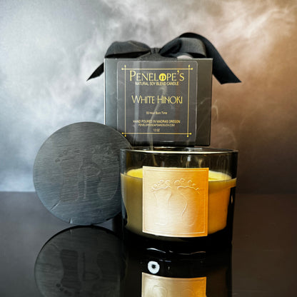 White Hinoki - 12oz Luxury Candle