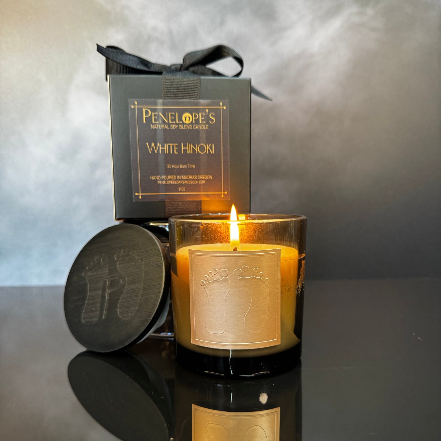 White Hinoki - 8oz Luxury Candle