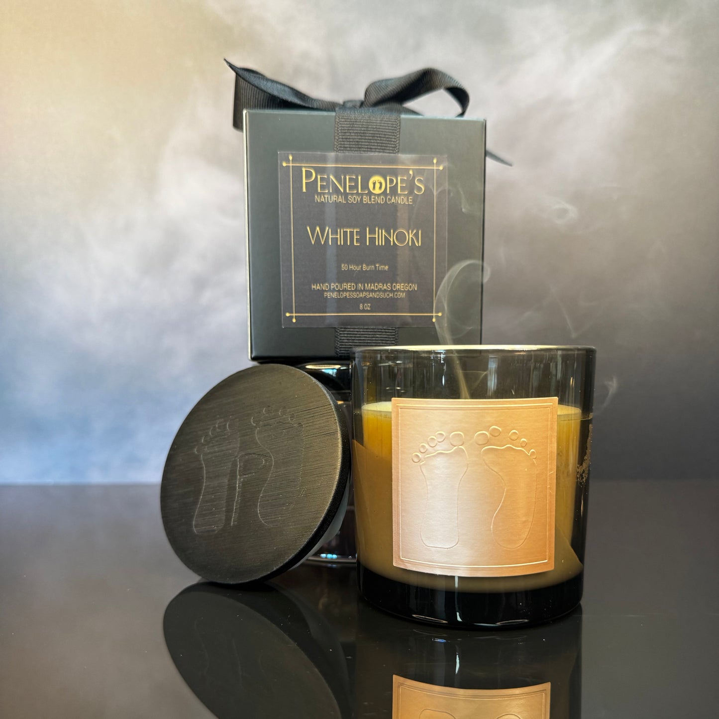 White Hinoki - 8oz Luxury Candle